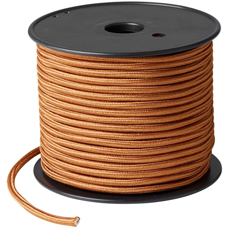 Nielsen Light stoffledning, rulle, 50 meter, kobber