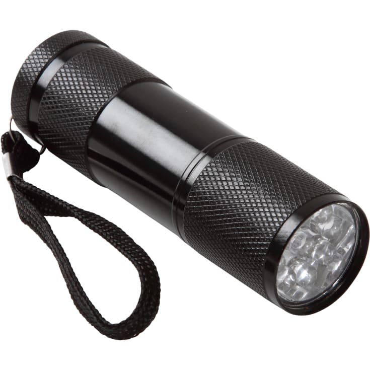 UV FICKLAMPA 9 LED T/BATTERI
