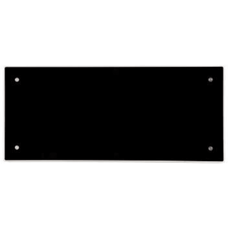 Adax Clea H elradiator med termostat & wifi, 230V, 400W, sort glas, 4-8 m²