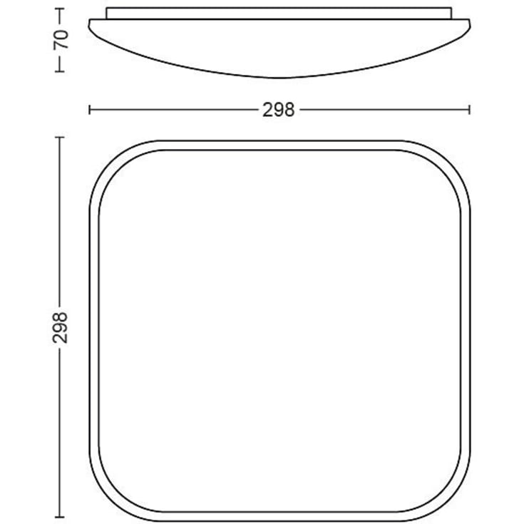 Philips myLiving Cavanal loftlampe