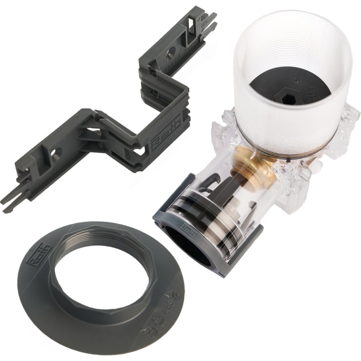 Roth Quickbox väggdosa til gips/skivvägg, 12 mm