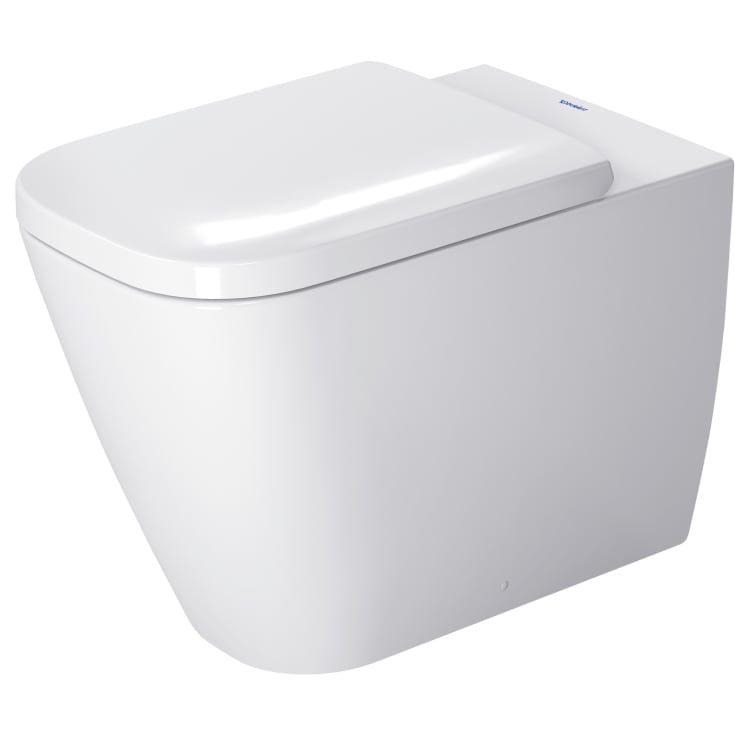 Duravit Happy D.2 back-to-wall toalett, antibakteriell, hvit