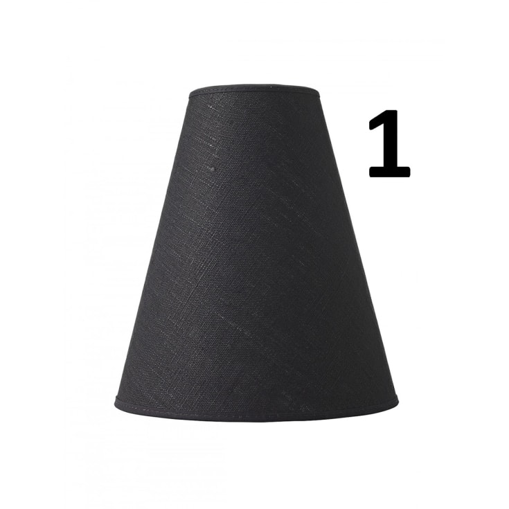 Nielsen Light Trafik Carolin lampskärm, svart