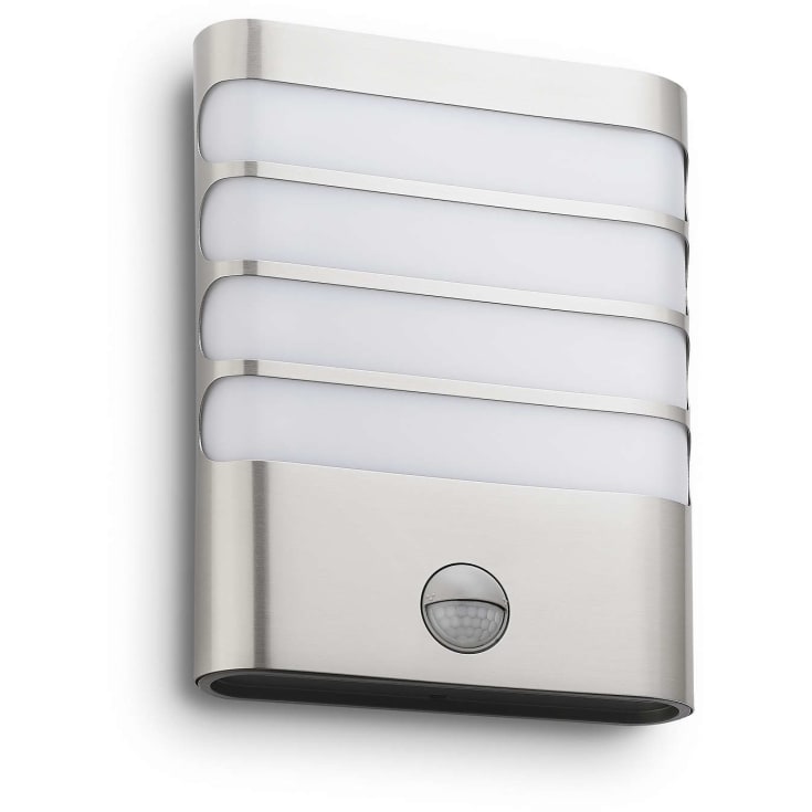 Philips myGarden Raccoon udendørs væglampe med sensor, aluminium