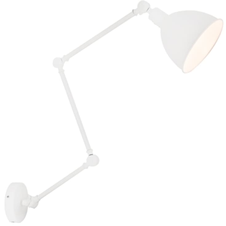 2 stk By Rydéns Bazar væglampe, hvid