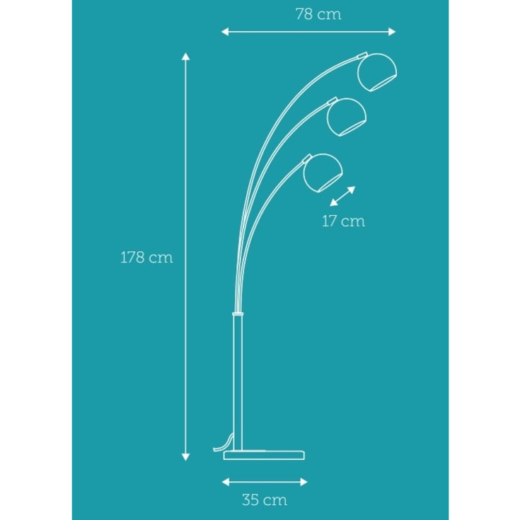 Nielsen Light Nice Trio golvlampa