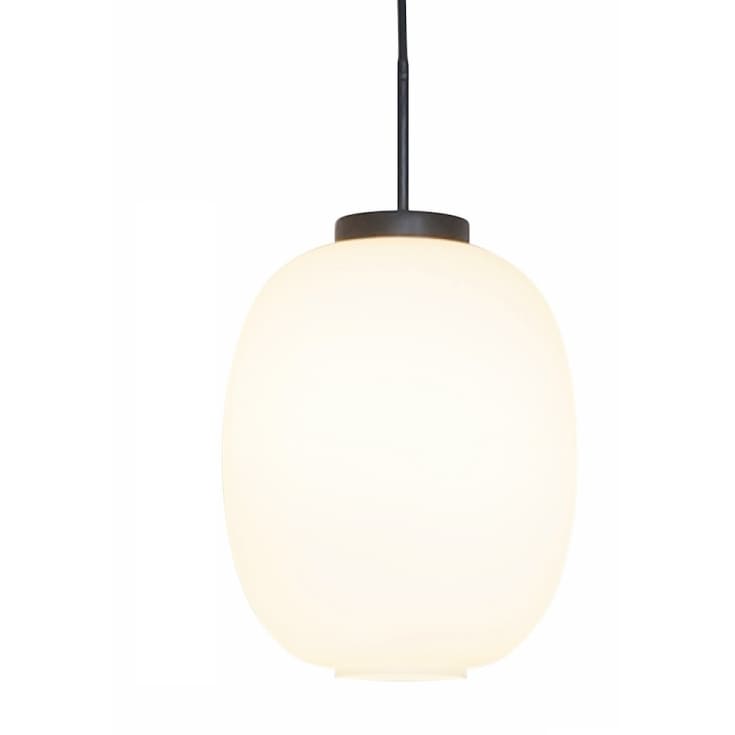 Dyberg Larsen DL39 pendellampa, opal/svart