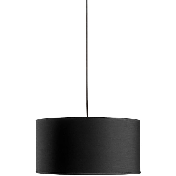 Nielsen Light Isabella Castillo lampeskærm, sort/kobber, Ø40 cm