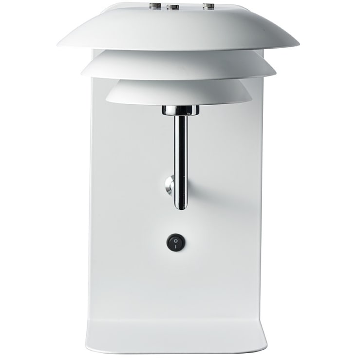 Dyberg Larsen DL20 vägglampa med USB, vit