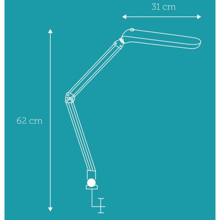 Arkitektlampe Led Sort