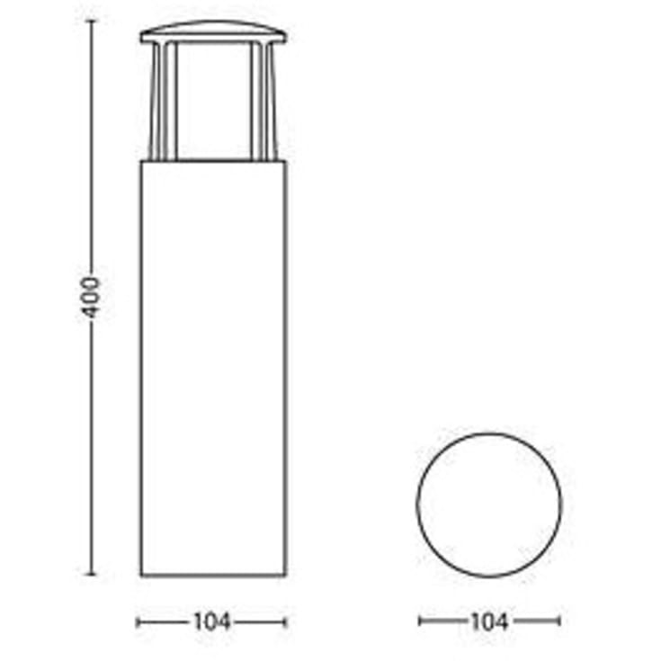 Philips myGarden Stock trädgårdslampa, 40 cm