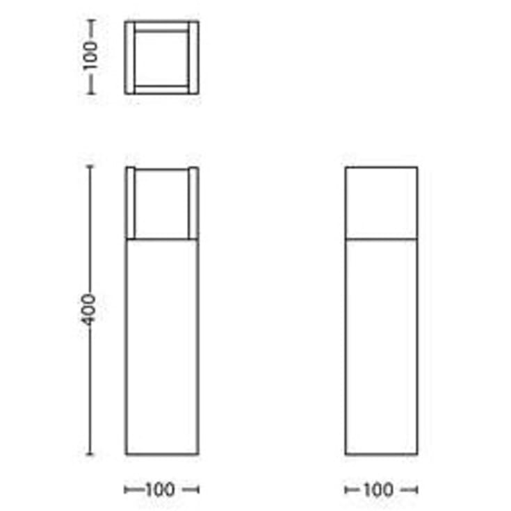 Philips myGarden Arbour havelampe, 2700K, 40 cm