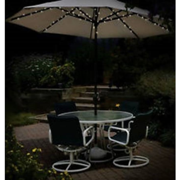 Veli Line solcelle lyskæde til parasol