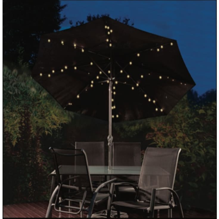 Veli Line solcelle lyskæde til parasol