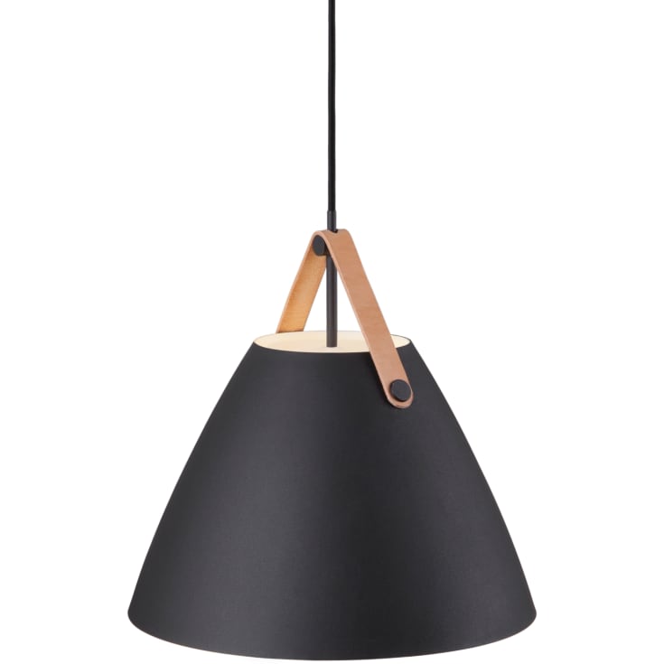 Dftp Strap pendellampa, svart, Ø36 cm