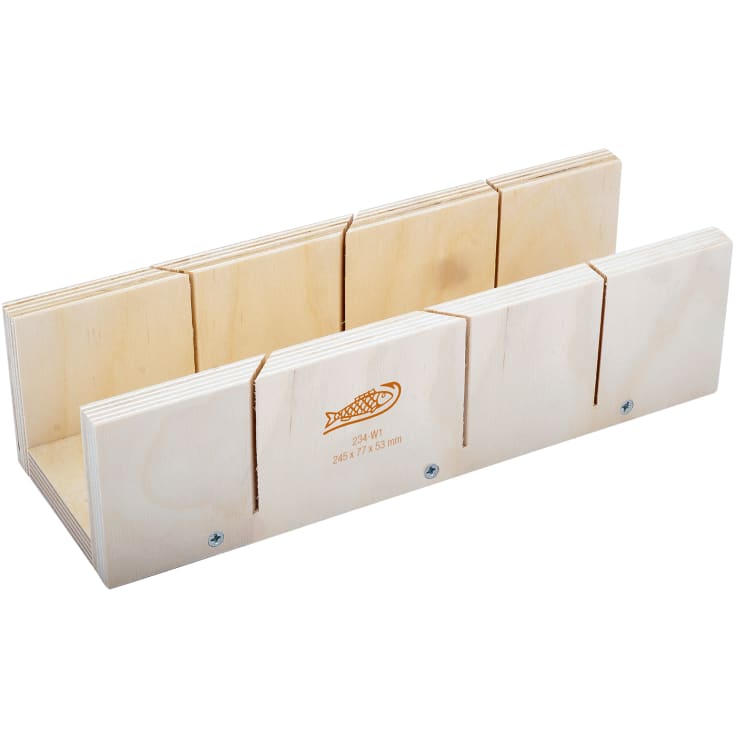 Bahco skjæreboks, tre, 245 x 53 x 40 mm