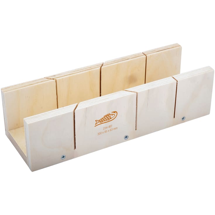 Bahco skærekasse, træ, 300 x 70 x 50 mm