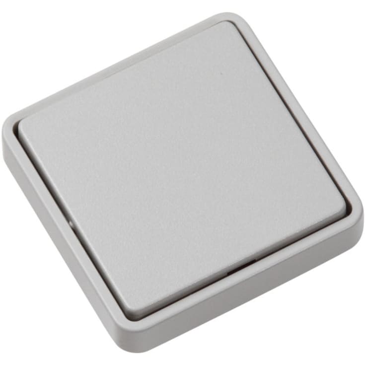 LK Fuga Blænddæksel, 1 modul, Lysegrå