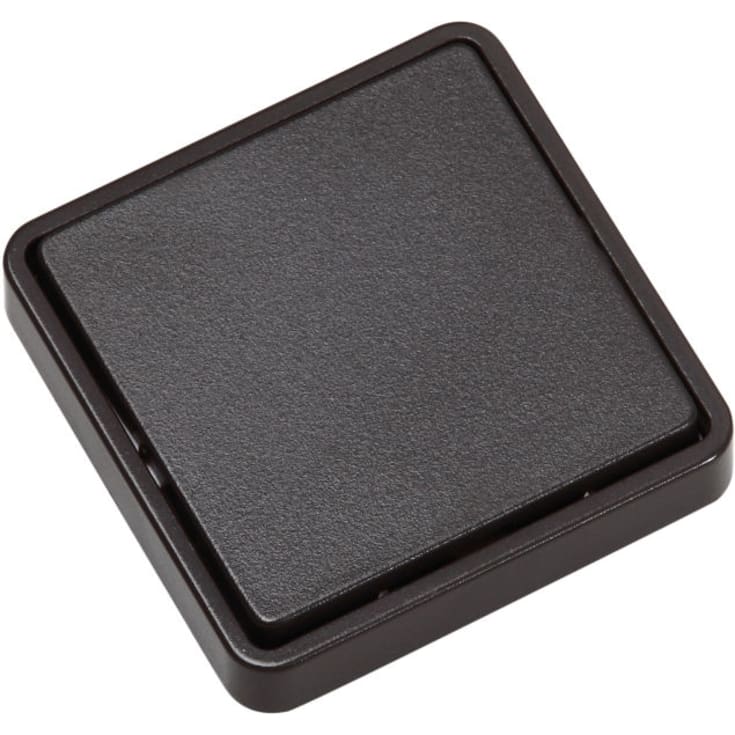 LK Fuga Blænddæksel, 1 modul, Koksgrå