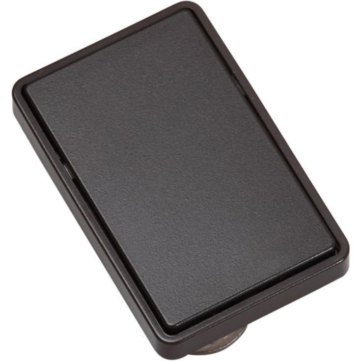 LK Fuga Blænddæksel, 1½ modul, Koksgrå