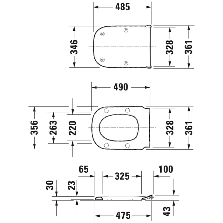 WC-SITZ D-CODE VITAL HVID SCHA
