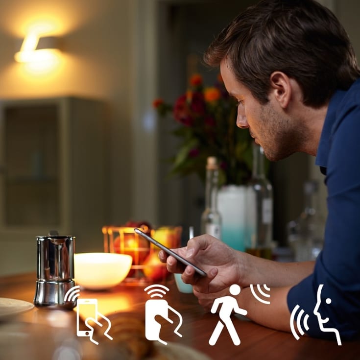 Philips Hue White Color Ambiance GU10 spotpære, startpakke