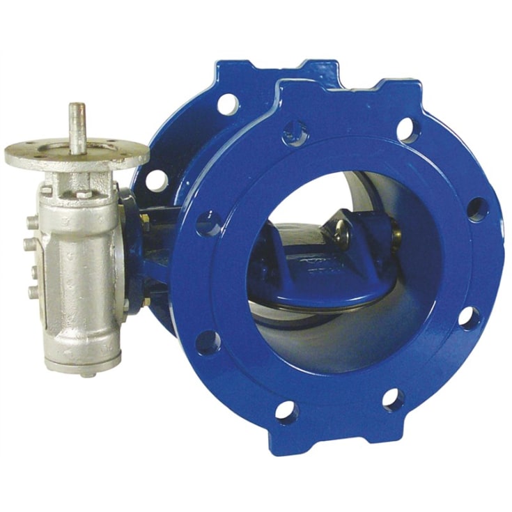 AVK DN200 vridspjällsventil dubbelexentrisk ISO-fläns PN10/16