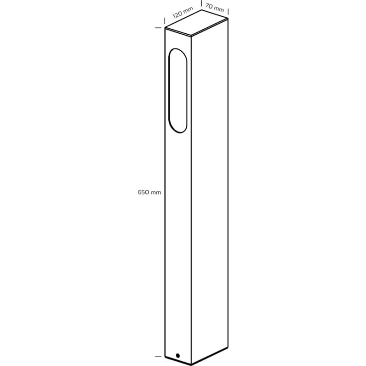 Nordtronic Belina havelampe