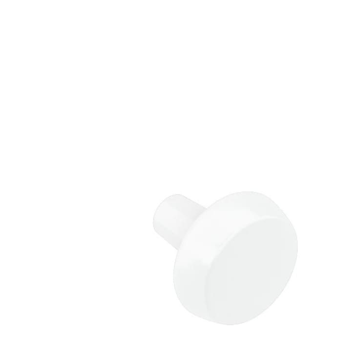 Dansani Luna Dot greb, Ø28 mm, hvid