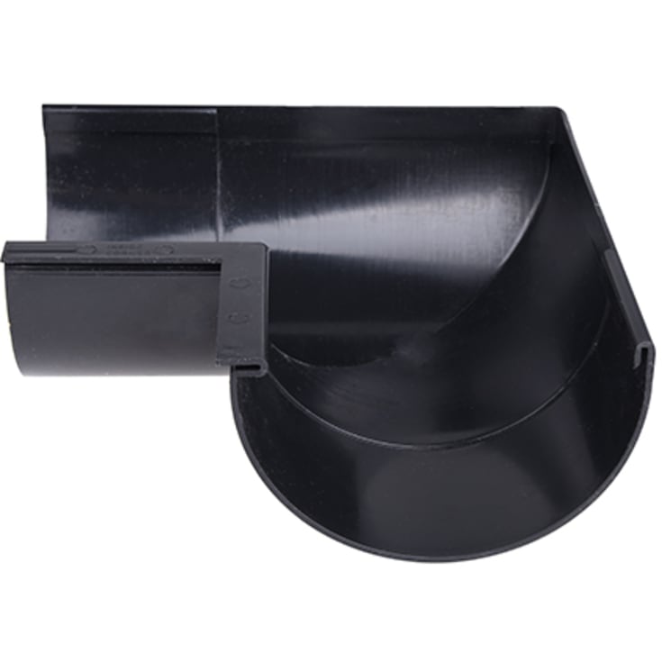 Plastmo indvendig gering nr. 10, sort