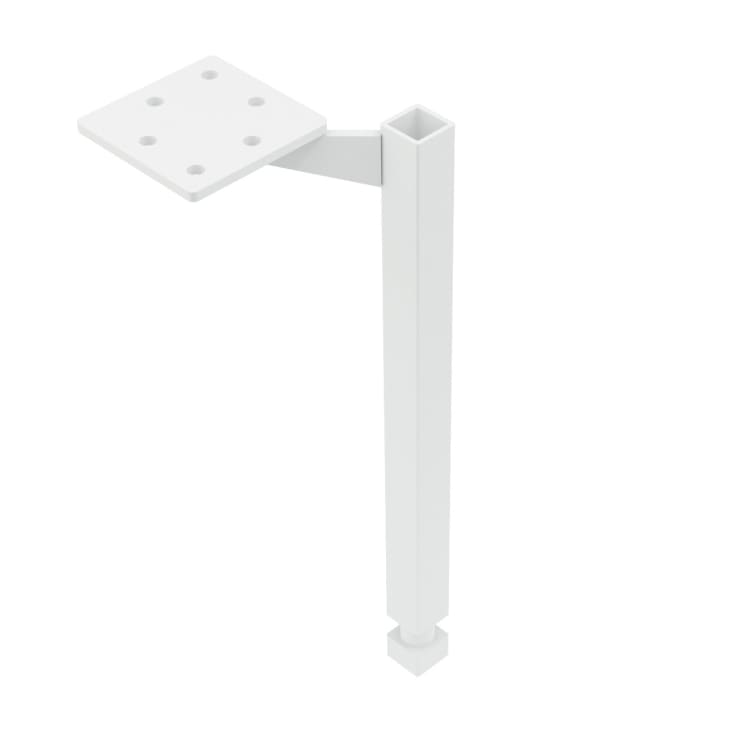 Dansani Luna Classic støtteben, hvid, 204-244 mm