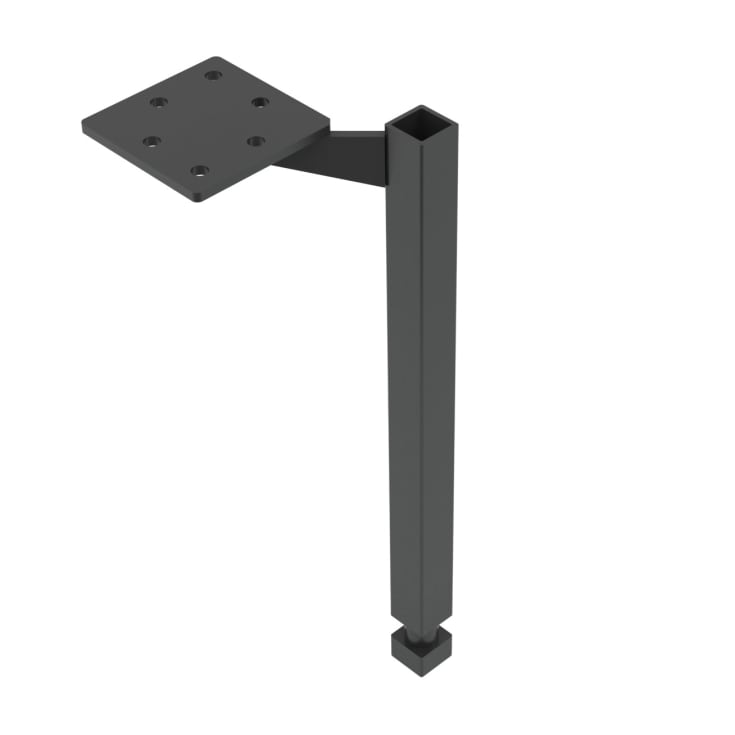 Dansani Luna Classic støtteben, sort, 20-24 cm