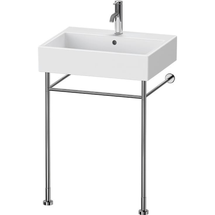 Duravit Vero metalstativ til vask, 52,5x42,5 cm, krom