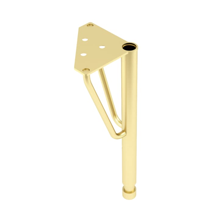 Dansani Luna Vintage støtteben, 18-22 cm, messing