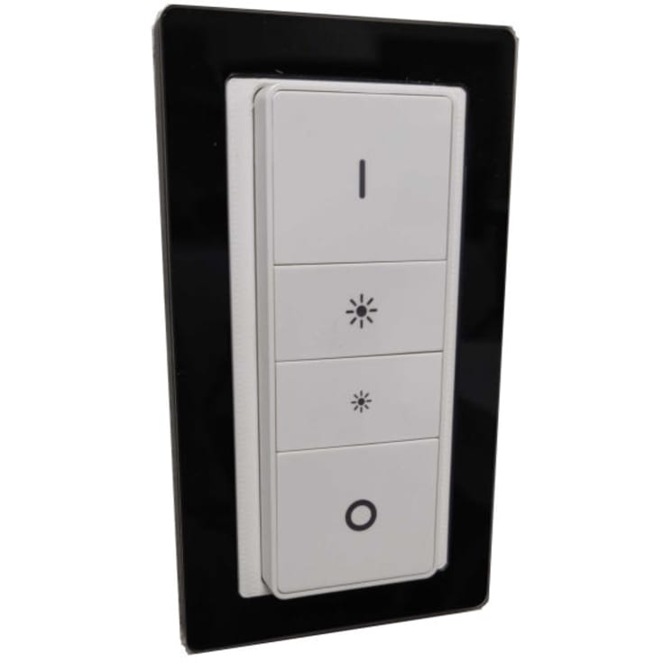 Indsats til Philips Hue dimmer med LK pure design ramme, hvid