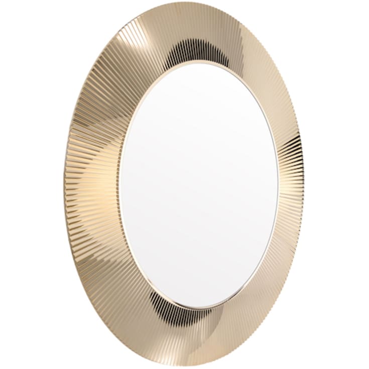 Kartell Laufen All Saints spejl, Ø78 cm, kobber