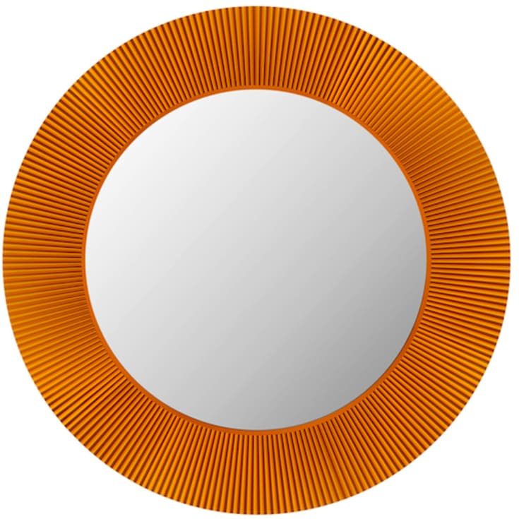 Kartell Laufen All Saints spejl, Ø78 cm, brun