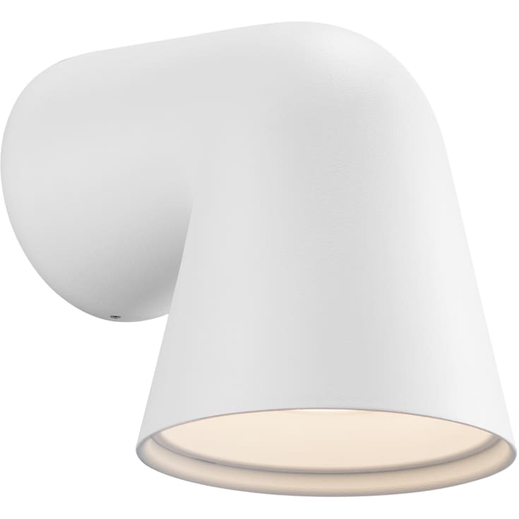 Nordlux Front Single vägglampa utomhus, vit