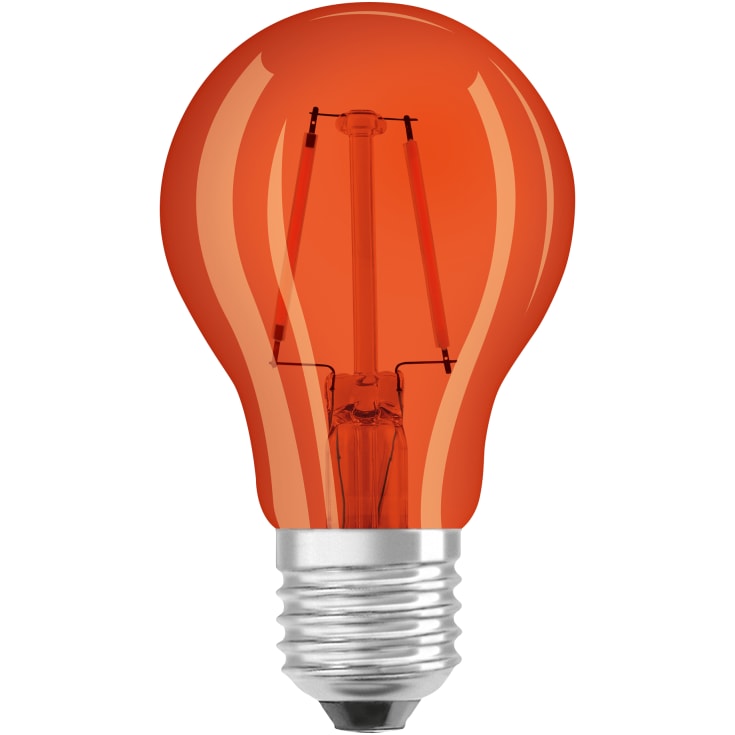 Osram Decór E27 standardpære, 2,5W, orange