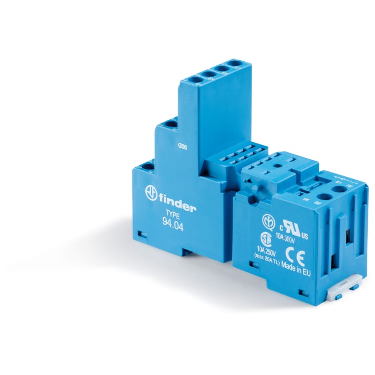 Stikkontakt for serie 55.32 / 55.34 Pin relé Industrial 2P/4P