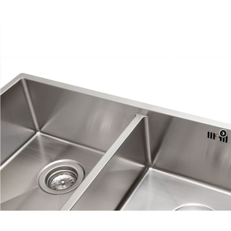 Lavabo Kubus 840 soft køkkenvask, 74x44 cm, rustfrit stål