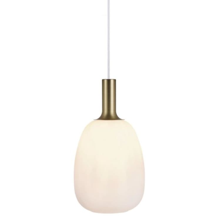 Nordlux Alton pendellampa, opal, Ø23 cm