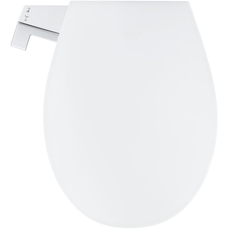 Grohe Bau toiletsæde, douche, soft close, hvid