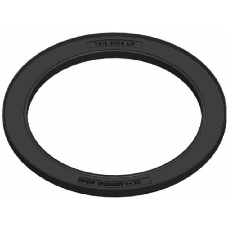 Lauridsen 600 x 30 mm toppring med søm, resirkulert plast