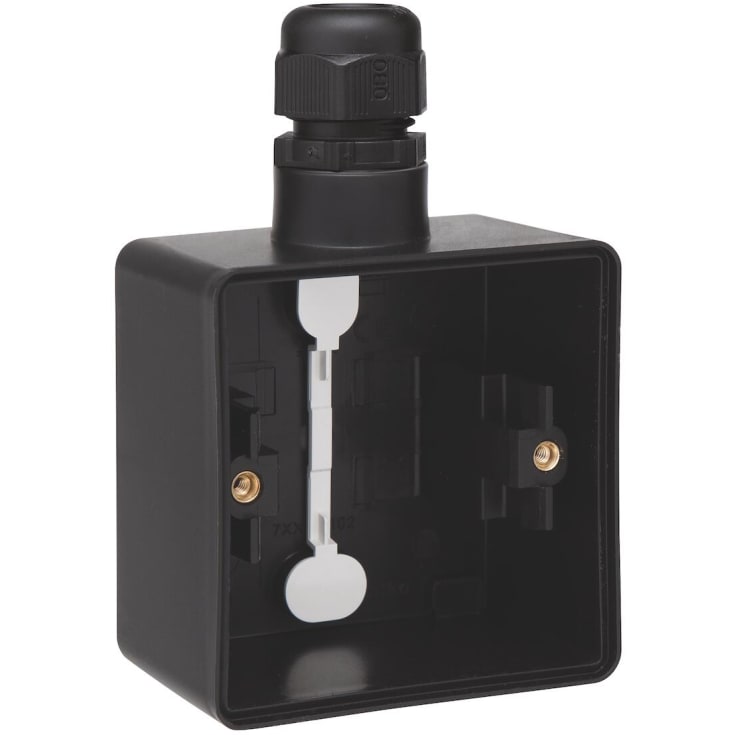 8 st Bas 1 modul, 1x M20, IP55, svart