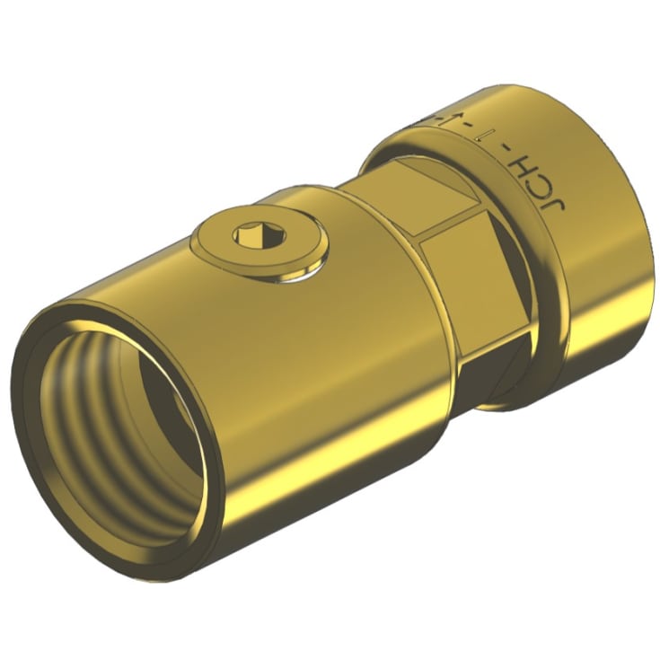 JCH 1" Kontrollerbar kontraventil Eco brass type 2270