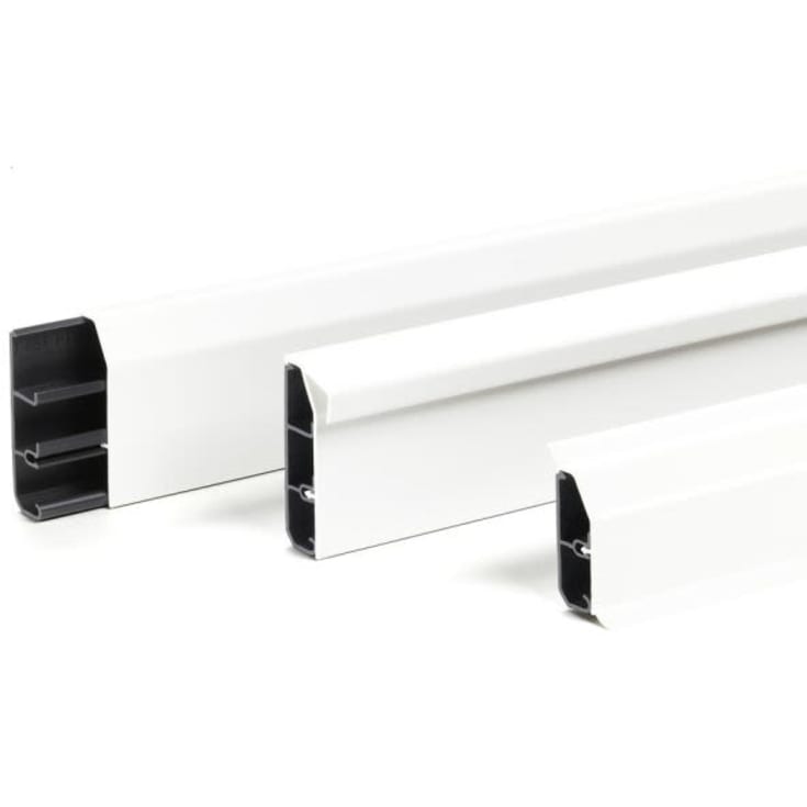 18 meter Rehau fotlist, SL 20/110 mm, hvit