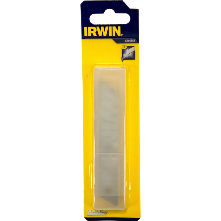 Irwin blade til bræk af-kniv, karbon, 18 mm, 10 stk.