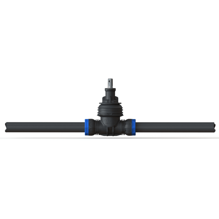 Isiflo 32 mm Komposit Utloppsventil med PE-ben