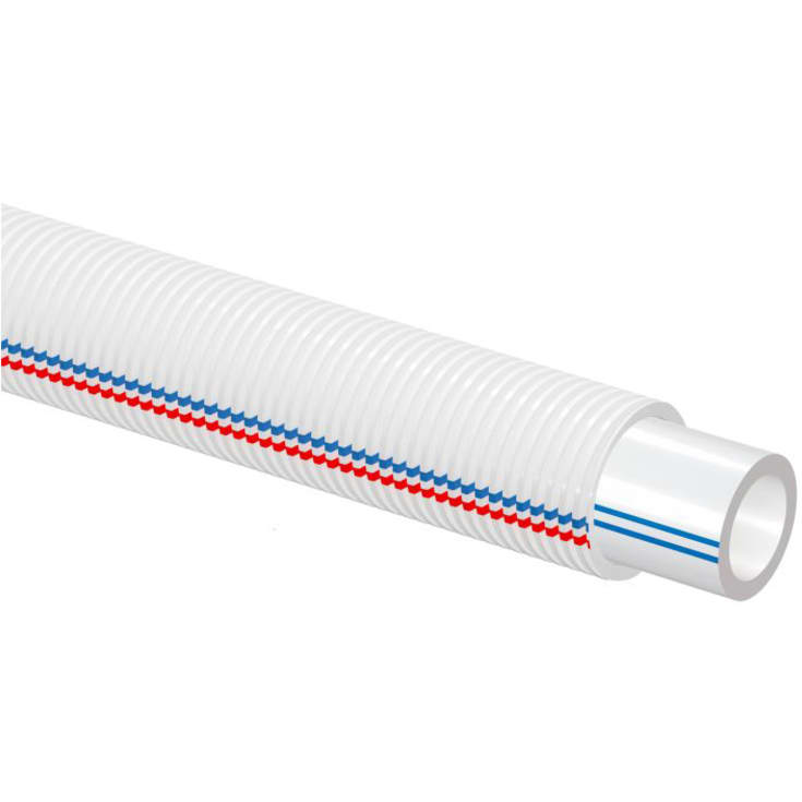 200 meter Uponor Combi Pipe PEX rør i rør, 16 x 2,0 mm, rull á 200 m